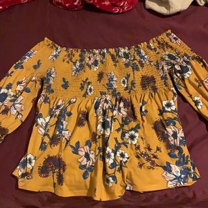 off the shoulder top